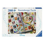 Jigsaw puzzle My Most Beautiful Postage Stamps, 2000 pcs.