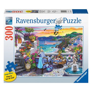 Puzzle Santorini Sunset, 300 Teile.