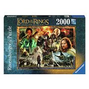 Jigsaw puzzle Lord of the Rings Return of the King, 2000st.