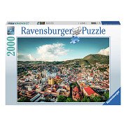 Puzzle Kolonialstadt Guanajuato in Mexiko, 2000 Teile.