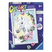 CreArt Painting by Numbers - Unicorn Portrait