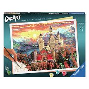 CreArt Paint by Numbers - Fairytale Castle