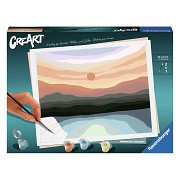 CreArt Painting by Numbers - Minimalist Landscape