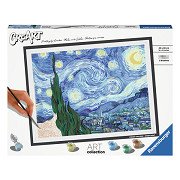 Ravensburger CreArt Schilderen op Nummer - The Starry Night Van Gogh