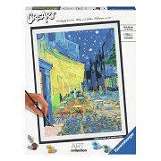 CreArt Painting by Numbers - Cafe Terrace Van Gogh