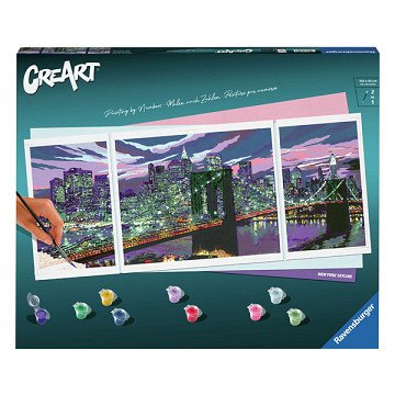 CreArt Painting by Numbers - New York Skyline