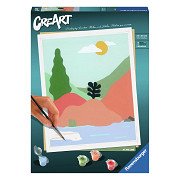 CreArt Painting by Numbers - At The Lake