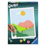 Ravensburger CreArt Schilderen op Nummer - In the Mountains