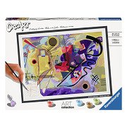 Ravensburger CreArt Schilderen op Nummer - Yello Kandinsky