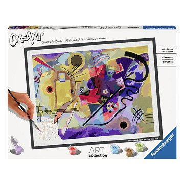 CreArt Painting by Numbers - Yello Kandinsky