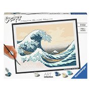 CreArt Painting by Numbers - Hoksusai: The Great Wave