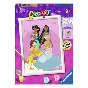 CreArt Schilderen op Nummer - Disney Prinses