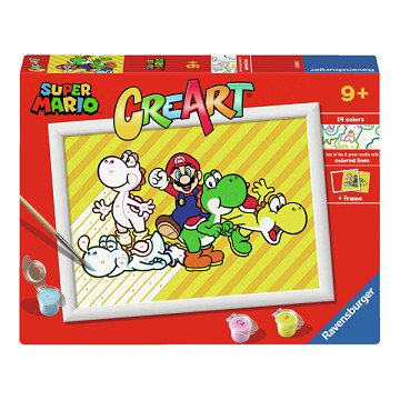 CreArt Paint by Numbers - Super Mario