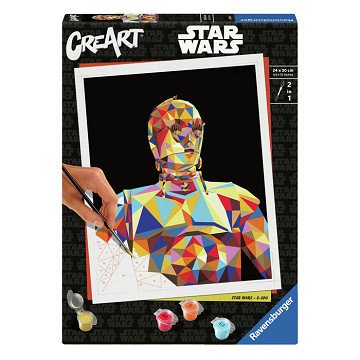CreArt Paint by Numbers - Star Wars - C-3Po