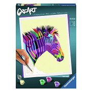 Ravensburger CreArt Paint by Number - Zebra