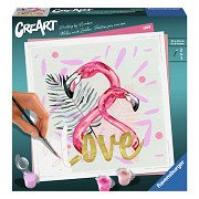 CreArt Schilderen op Nummer - Love