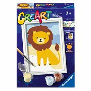 Ravensburger CreArt Schilderen op Nummer - Leeuw