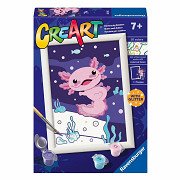 CreArt Paint by Number - Axolotl