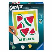 CreArt Malen nach Zahlen - Melone