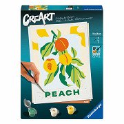 Ravensburger CreArt Schilderen op Nummer - Perzik