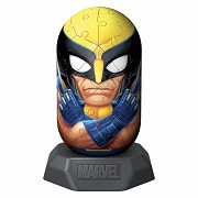 3D-Puzzle Hykkies Marvel Wolverine, 54 Teile.