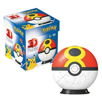 Ravensburger 3D Puzzle Ball Pokémon Poké Ball, 54 pcs.