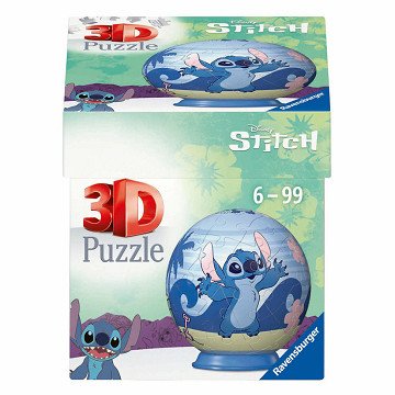 Ravensburger 3D Puzzelbal Stitch, 54st.