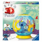Ravensburger 3D Puzzleball Stitch und Pop, 54-tlg.