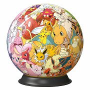 Ravensburger 3D Puzzle Ball Pokémon Charaktere, 54-tlg.