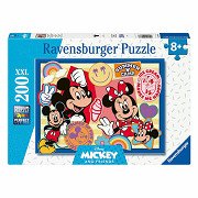 Ravensburger Legpuzzel XXL Mickey en Minnie, 200st.
