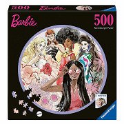 Ravensburger Puzzle Runde Barbie, 500 Teile.