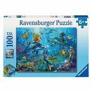 Ravensburger XXL Mermaid Puzzle, 100 pieces.