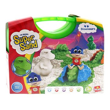 Super Sand -Dinosaurier im Koffer