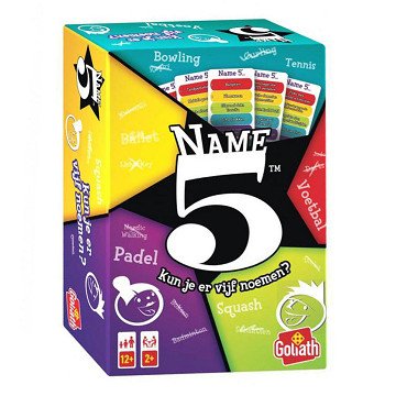 Name 5 Brettspiel