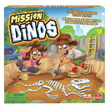 Dig em Up Dinos – Brettspiel für Kinder