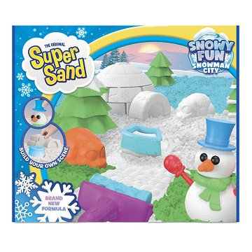 Super Sand Snowy Fun – Schneemann-Stadt-Spielset