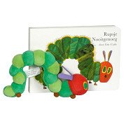 Die Rupsje Nooitgenoeg Pappbuch + Plüschtier