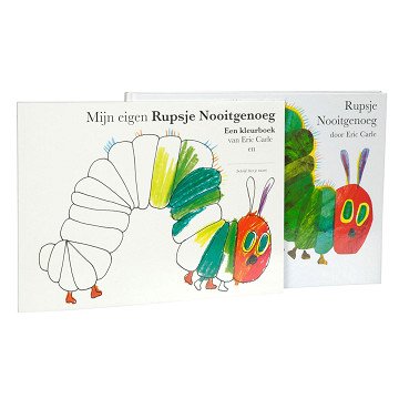 Rupsje Nooitgenoeg Prentenboek + Kleurboek