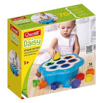 Quercetti -Formsortierer, 16-tlg.