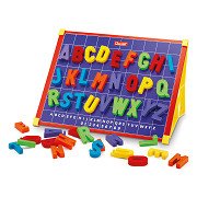 Jogo Educativo QUERCETTI Peças Magnéticas ABC + 123 106 pcs (Idade Mínima:  4 Anos - 23 x 26 x 6 cm)