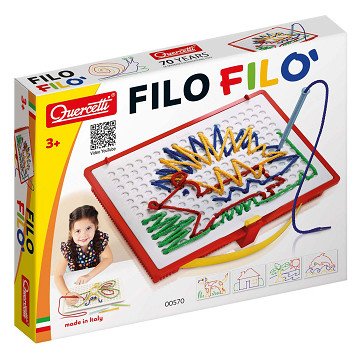 Quercetti Filo Einfädelnder Igel