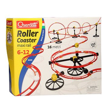 Quercetti Marble Run Roller Coaster Maxi Rail