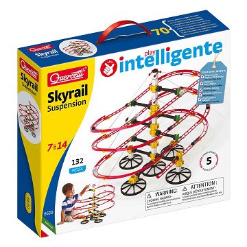 Quercetti Marble Track Suspension, 132 Stk.