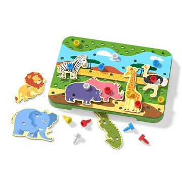 Quercetti Tecno Puzzle Jungle