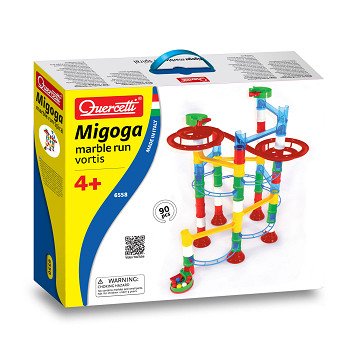 Quercetti Knikkerbaan Migoga Spiraal, 90dlg.