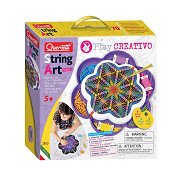 Making Quercetti String Art Mandalas