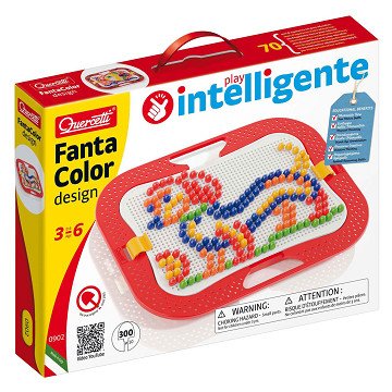 Quercetti Fantacolor Design Einlegemosaik, 300 Stifte