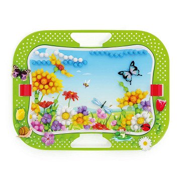 Quercetti Nature Fun Fun and Pegs Insert Mosaic, 316 pcs.