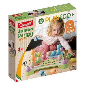 Quercetti Playeco Einlegemosaik Groß, 41-tlg.