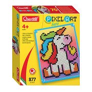 Quercetti Pixel Art Basic Unicorn, 880pcs.